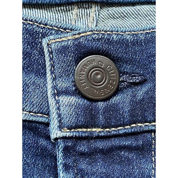 CITIZENS of HUMANITY Distressed Rocket-High Rise Skinny Jeans sz 27 (NWT) - Picture 4 of 12